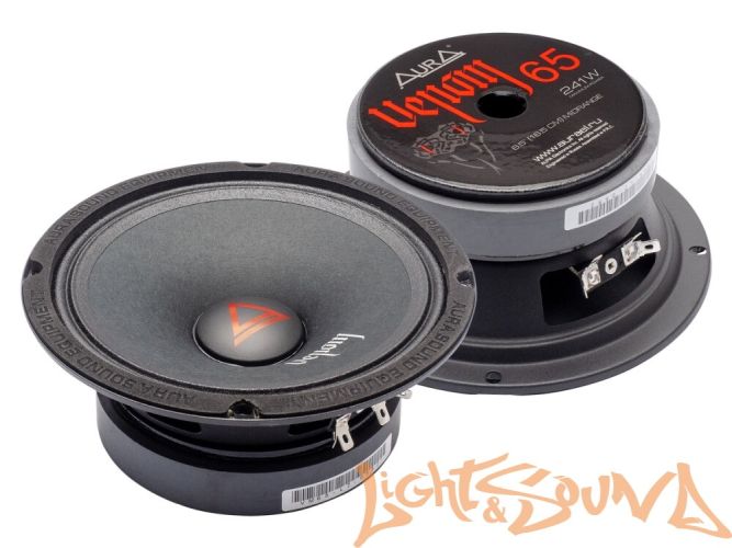 Aura Venom-65 6.5" (16.5 см) среднечастотные динамики (комплект)