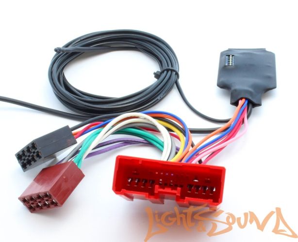 Адаптер кнопок на руле  универсальный/усилителя  Bose for Mazda 3, 6, cx7 запрограм. +ISO