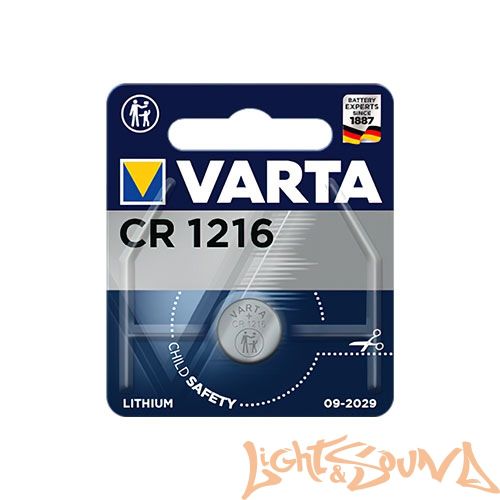 VARTA CR1216 1BL, 1 шт