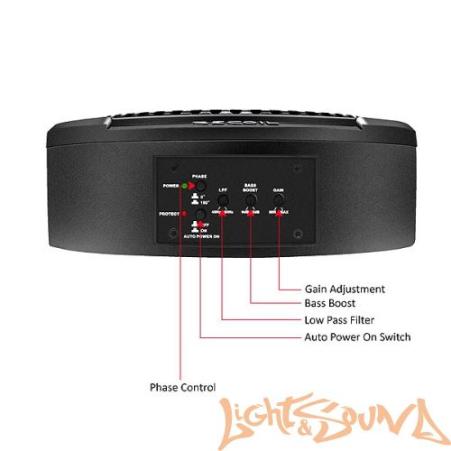 Recoil SL1708 активный сабвуфер под сиденье 8"(20см)
