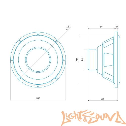 Oris Electronics EL-10 Сабвуфер