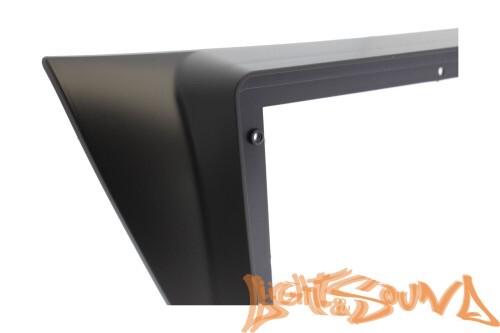 Переходная рамка для Mitsubishi Lancer 2003-2007 для установки MFB дисплея, чёрная