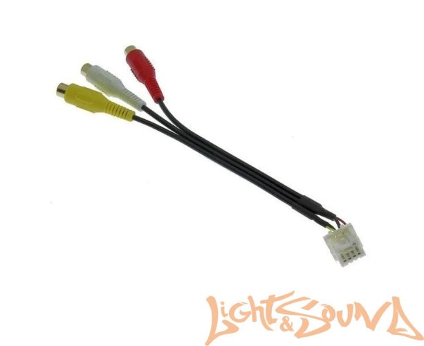Кабель аудио/видео входа для автомобилей для Nissan 2001-2008(6 pin)