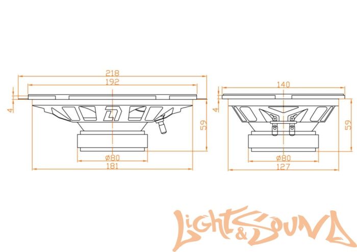 DL Audio Gryphon Lite 57 v.3 широкополосные динамики (комплект)