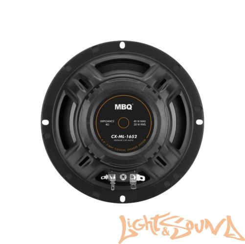 MBQ CX-ML-1652 v.2 6.5" (16.5 см) 2-полосная коаксиальная акустическая система