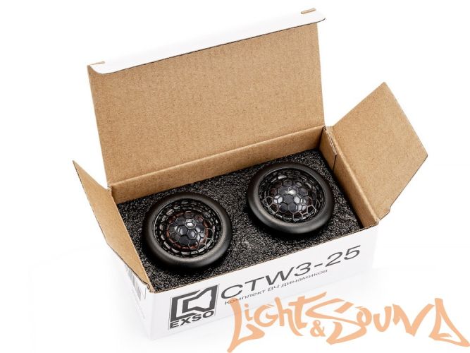 EXSO CTW3-25 высокочастотные динамики (комплект)