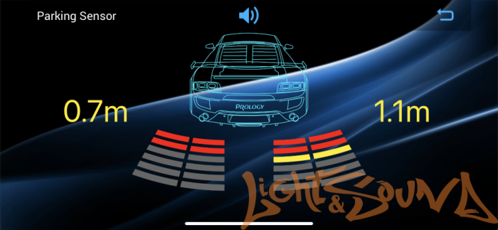 Prology CMX-235 4 х 55 Вт, FM / USB ресивер с Bluetooth и парковочной системой