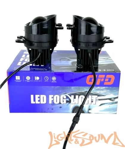 Светодиодная линза для ПТФ GFD TYT-2 TOYOTA ближний дальний, 2шт