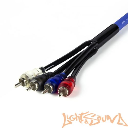 RCA (межблочный) кабель ORIS ELECTRONICS 4RCA RC-4150 5 метров
