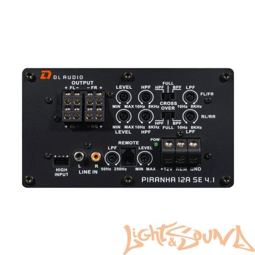 DL Audio Piranha 12A SE 4.1 активный сабвуфер