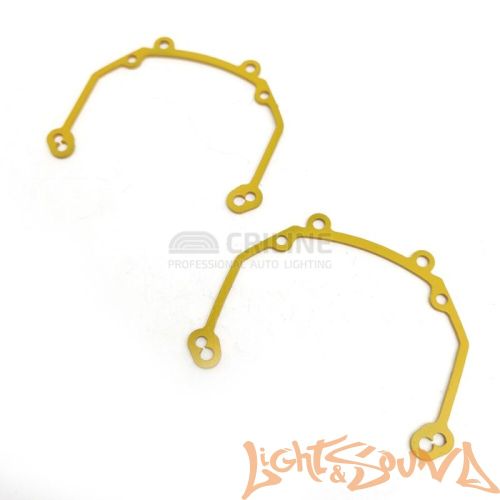 Переходная рамка для Mitsubishi ASX (2010-2016) для Hella 3r/5r Би-Лед (020), 2шт