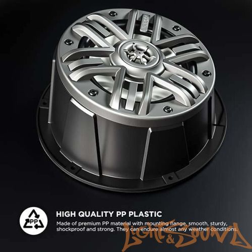 Подиумы пластиковые Recoil USP8B 8" (20см), чёрные, 2шт