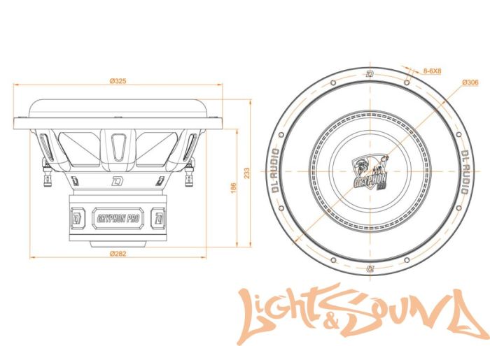 Сабвуфер DL Audio Gryphon Pro 12