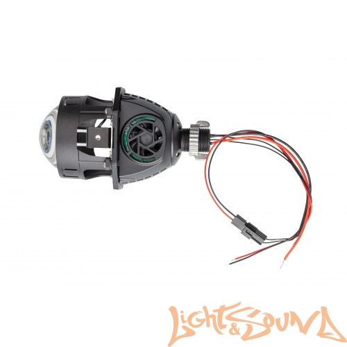 Бидиодная линза Optima Premium Bi-LED Lens SRT Double Chip 2.5", 5500K, 1шт