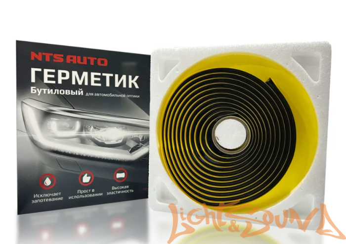 Герметик NTS AUTO 10мм*4.5М чёрный