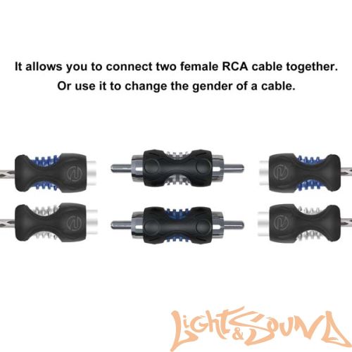Recoil RCC-M8 разъём RCA-папа, 1шт