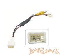  Адаптер подключения штатной видеокамеры Toyota к новой магнитоле 4pin(BC2)