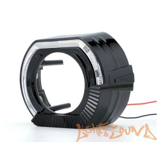 Бленда 3,0 дюйма LED ZX-009 Black (Белый/Оранжевый) 1шт