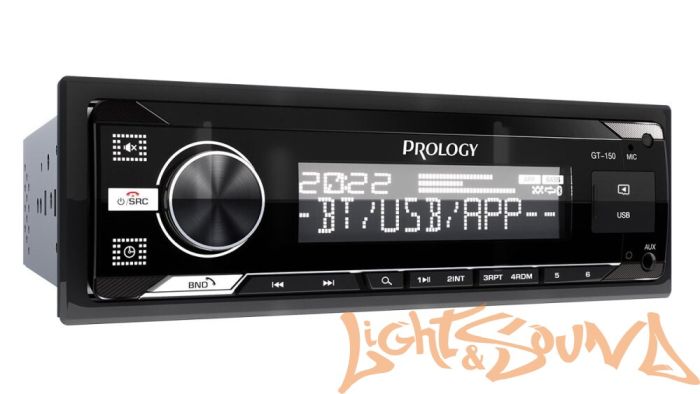 Prology GT-150 4 х 55 Вт, FM / USB ресивер с Bluetooth