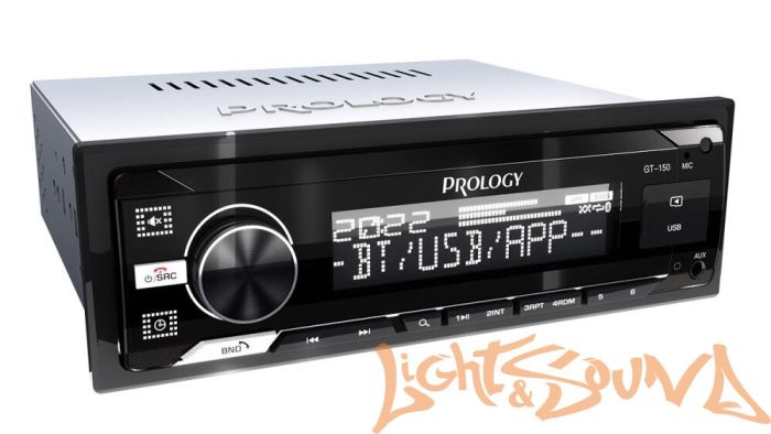 Prology GT-150 4 х 55 Вт, FM / USB ресивер с Bluetooth