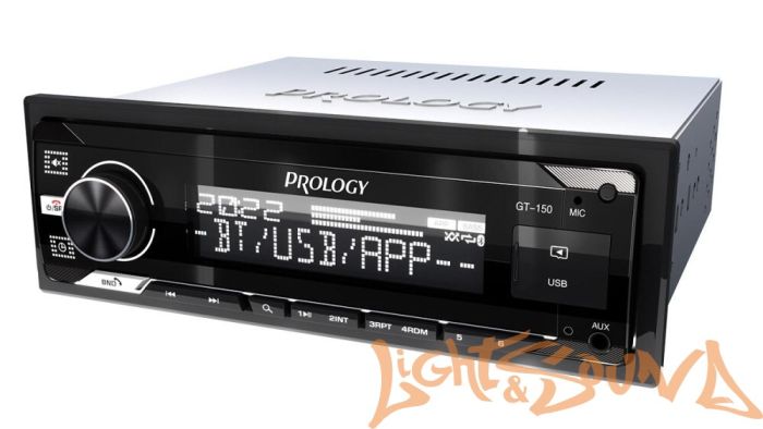Prology GT-150 4 х 55 Вт, FM / USB ресивер с Bluetooth