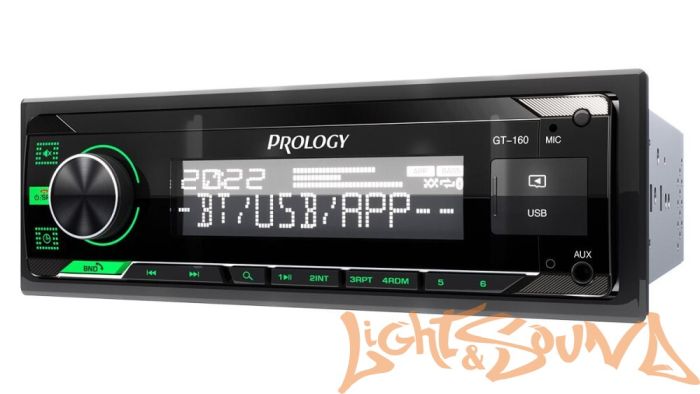Prology GT-160 4 х 55 Вт, FM / USB ресивер с Bluetooth