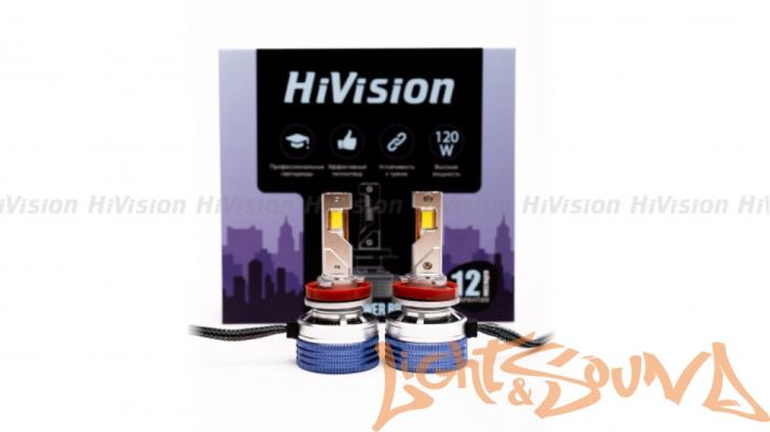 HiVision Z7 Power Bright H11/H8/H16 6000K (2шт)