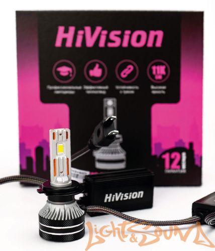 HiVision Z7 Power Bright H7 6000K (2шт)