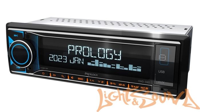 Prology CMD-340 4 х 55 Вт, FM/USB/BT ресивер с DSP процессором