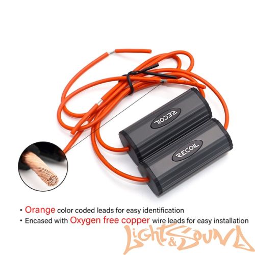 Recoil BB-4 конденсатор для динамиков 4", 2шт