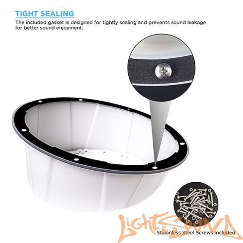 Подиумы пластиковые Recoil USP8W 8" (20см), белые, 2шт