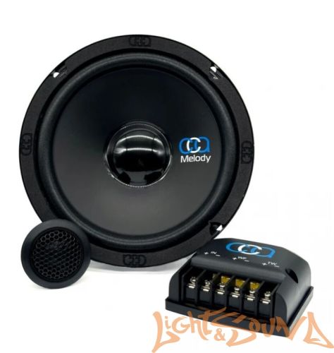 Crystal Car Audio MELODY 165C 6.5" (16.5 см) 3-полосная компонентная акустическая система