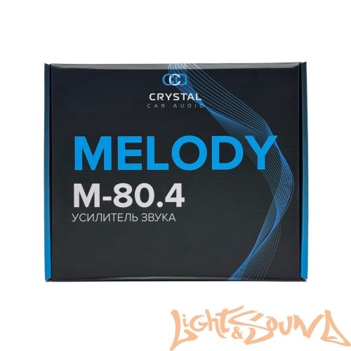 Crystal Car Audio MELODY M-80.4 Усилитель мощности 4-канальный