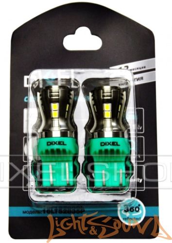 Dixel (W21\5W) (T20) (7443) 40 W (8*5W CREE XB-D) RL NP Белый (900Lm) 12-24 VDC