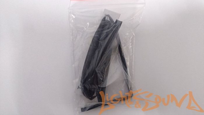 Термоусадочная трубка 2:1 3 мм, 1м, черная