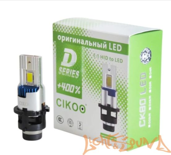 CIKOO CL0182 D2S/D2R 6000K (2шт)