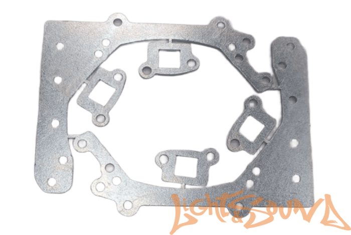 Переходная рамка для KIA Mohave дорест (2008-2016) для Hella 3/5R, (x53-x),  2 шт