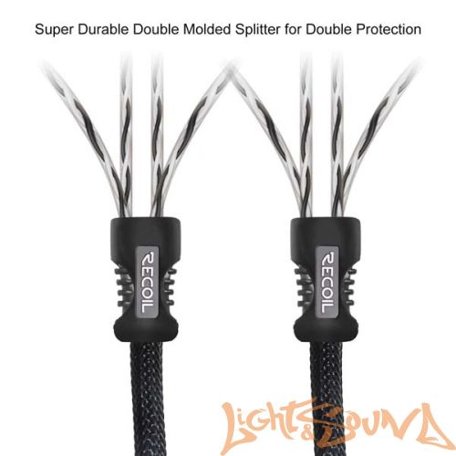 RCA (межблочный) кабель Recoil Premium PCI417 4RCA 5 метров