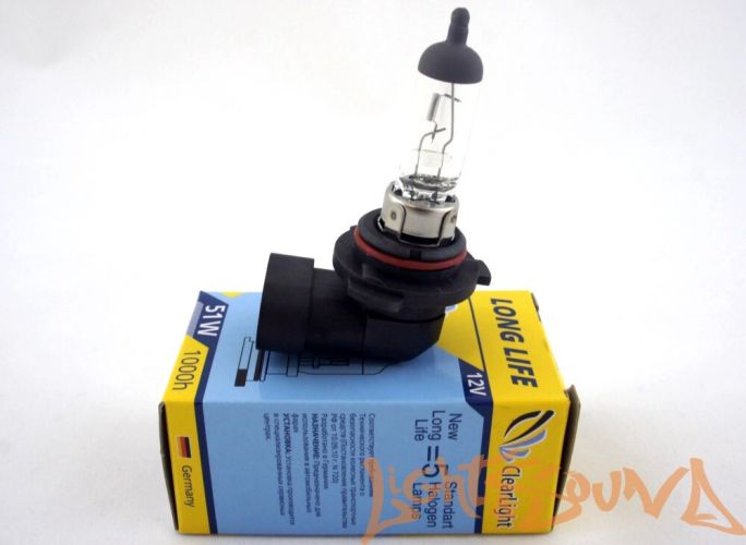 Clearlight LongLife HB4 12V, 55W Галогенная лампа (1шт)