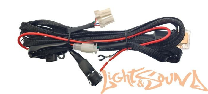 Комлект подогрева одного сидения с круглой кнопкой ZG12(укороченный)