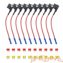  Разветвитель штатного предохранителя АТС Recoil FT1-10 (10A,20A)