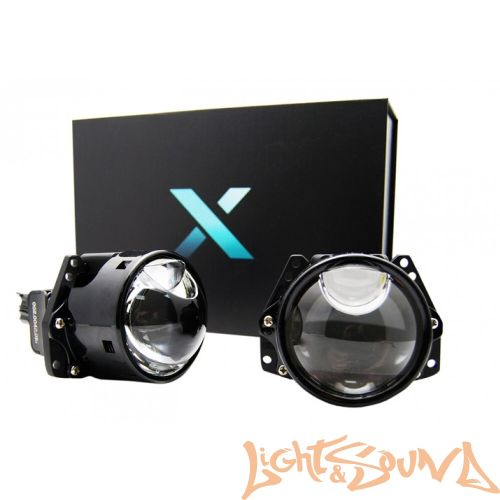 Бидиодная линза X-B LED YH3 DOUBLE 3.0" 4500К 12V 1шт