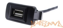  USB разъём в штатную заглушку для Toyota до 2010