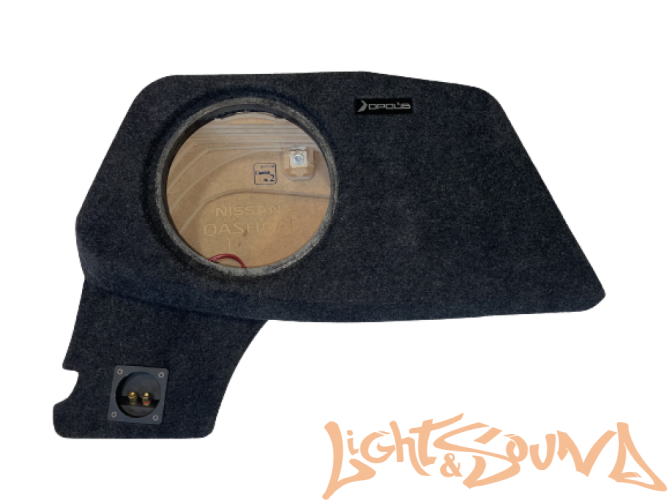 Корпус для сабвуфера Стелс Nissan Qashqai J10 10"