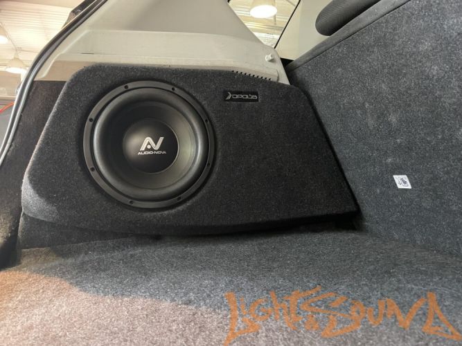 Корпус для сабвуфера Стелс Nissan Qashqai J10 10"