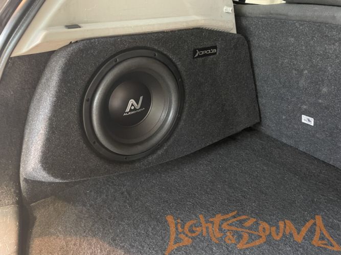 Корпус для сабвуфера Стелс Nissan Qashqai J10 10"