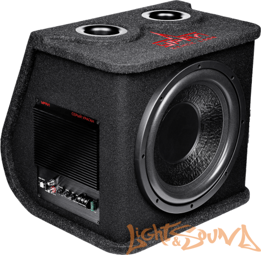 URAL AC-У12А Серый 30см Сабвуфер активный в корпусе