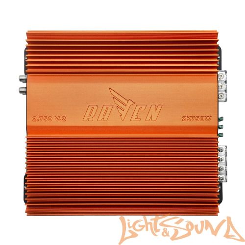 DL Audio Raven 2.750 V.2 усилитель мощности 2-х канальный