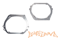  Переходная рамка для Renault Kadjar галоген (2018-2020) для Hella 3\3R/5R, (x155-x) 2шт