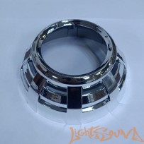 Бленда 3,0 дюйма LS №14 LH, хромированые  1шт